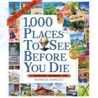 image 1000 Places to See Before You Die Picture-A-Day 2027 Wall Calendar Main Product Image