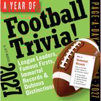 image Year of Football Trivia! 2027 Page-A-Day Desk Calendar Main Product Image