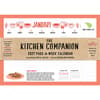 image Kitchen Companion Page-A-Week 2027 WallCalendar Main Product Image