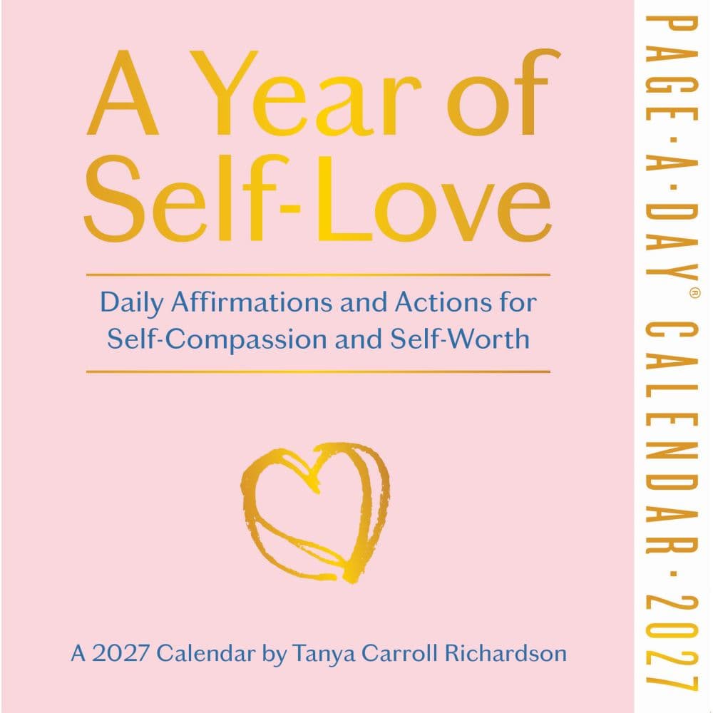 image Year of Self-Love 2027 Page-A-Day Desk Calendar Main Product Image