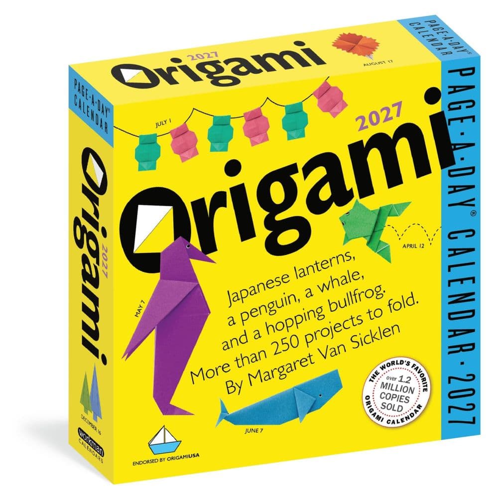 Origami Page-A-Day Calendar 2027 More Than 250 Projects to Fold!