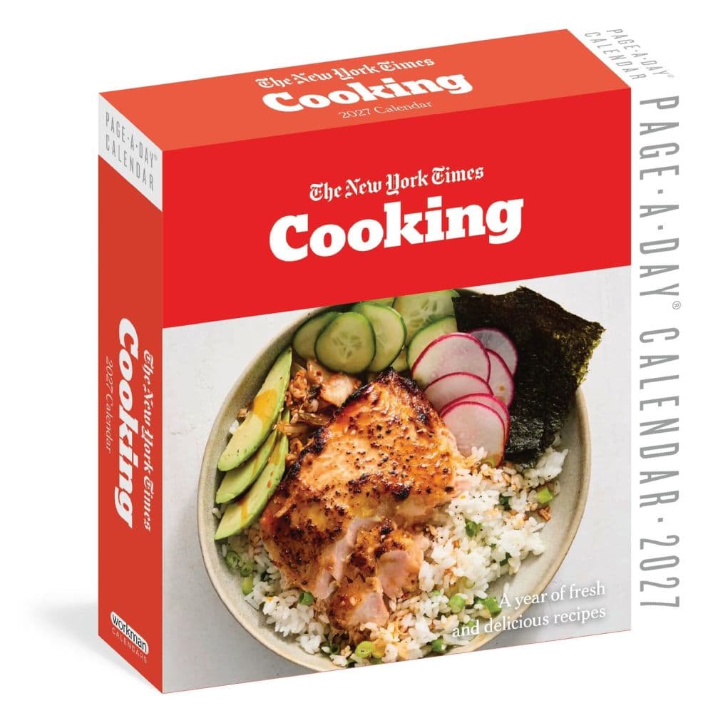 The New York Times Cooking Page-A-Day Calendar 2027 A Year of Fresh and Delicious Recipes