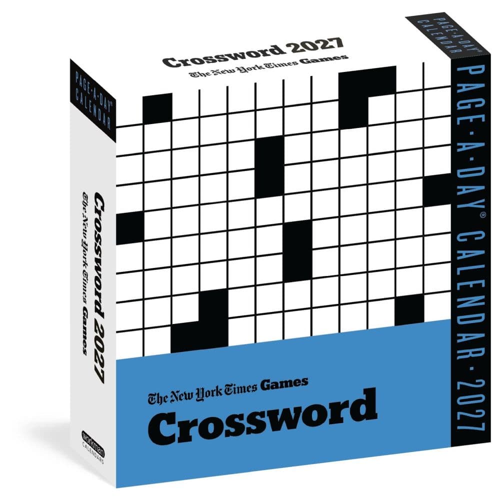 New York Times Crossword 2027 Page-A-Day Desk Calendar Main Product Image