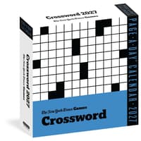 image New York Times Crossword 2027 Page-A-Day Desk Calendar Main Product Image