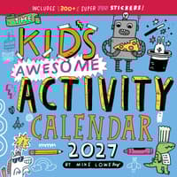 image Kids Awesome Activity 2027 Wall Calendar Main Product Image