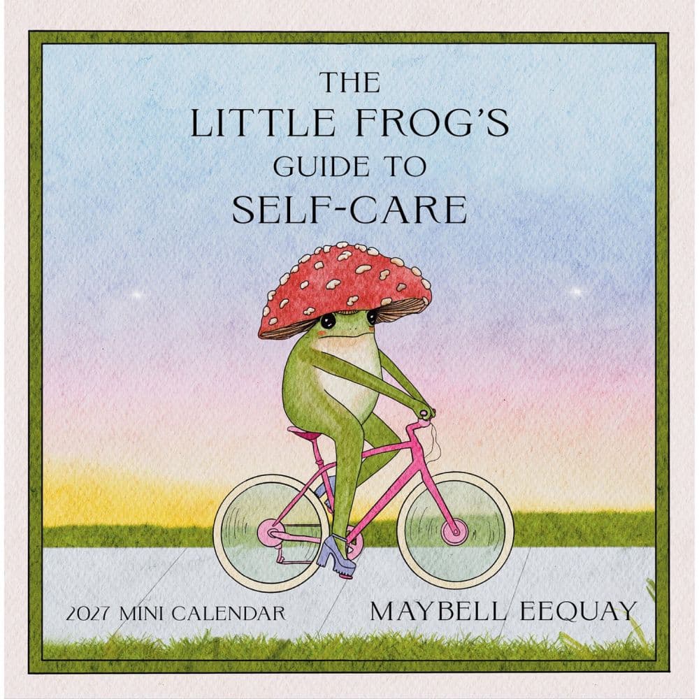 image Little Frogs Guide to Self-Care 2027 Mini Wall Calendar Main Product Image