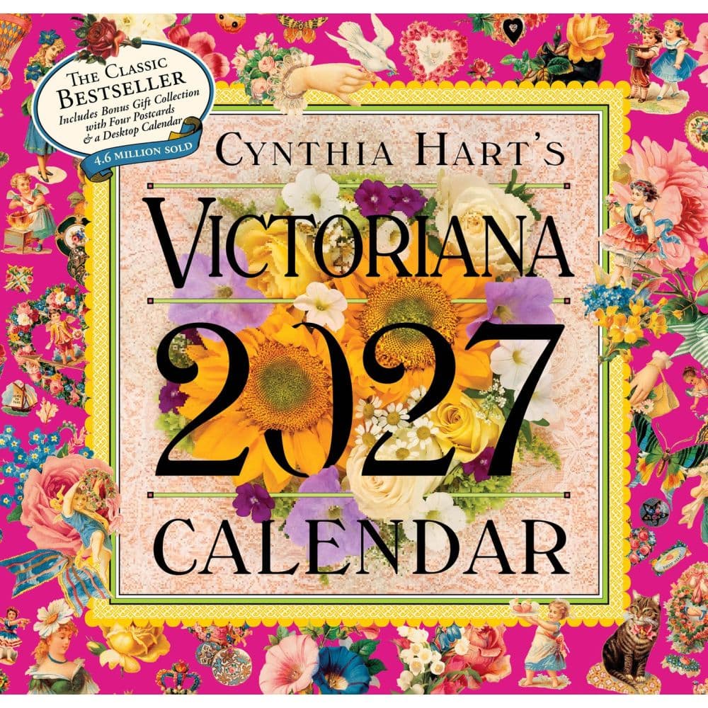 Cynthia Harts Victoriana 2027 Wall Calendar Main Product Image