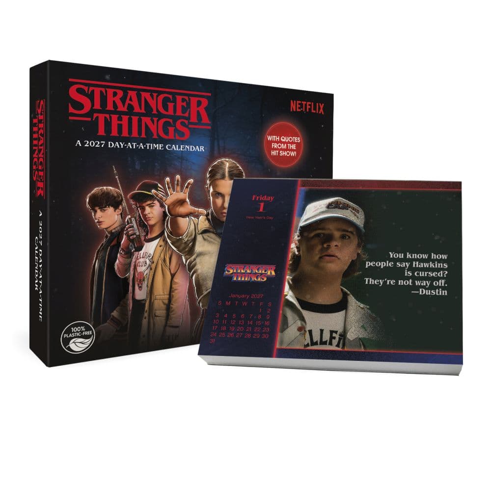 Stranger Things 2027 Desk Calendar Main Product Image
