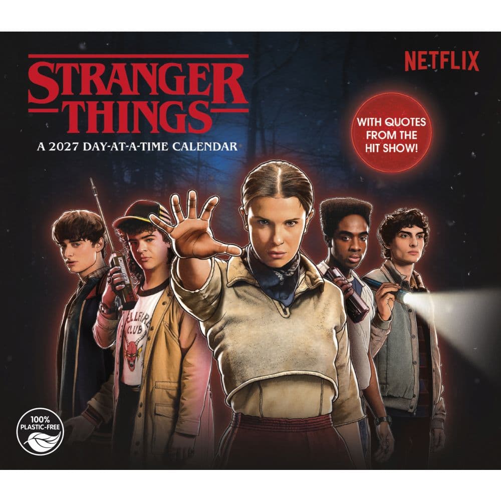 Stranger Things 2027 Desk Calendar Sixth Alternate Image