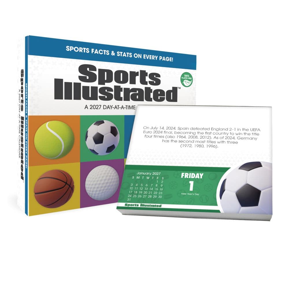スポーツイラストレイテッドプランナーカレンダー Sports Illustrated 2027 Desk Calendar - Calendars.com