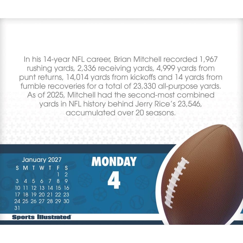 Sports Illustrated 2027 Desk Calendar Second Alternate Image