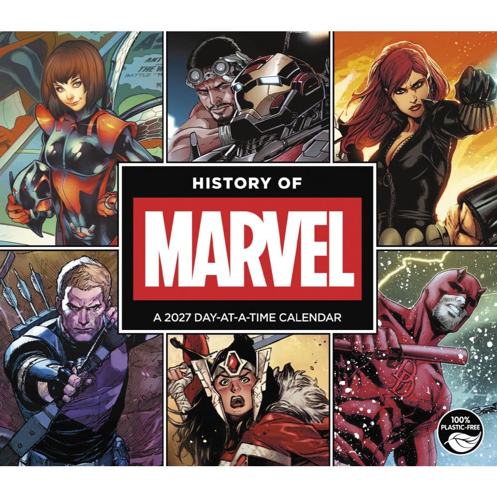 Marvel History 2027 Desk Calendar Sixth Alternate Image
