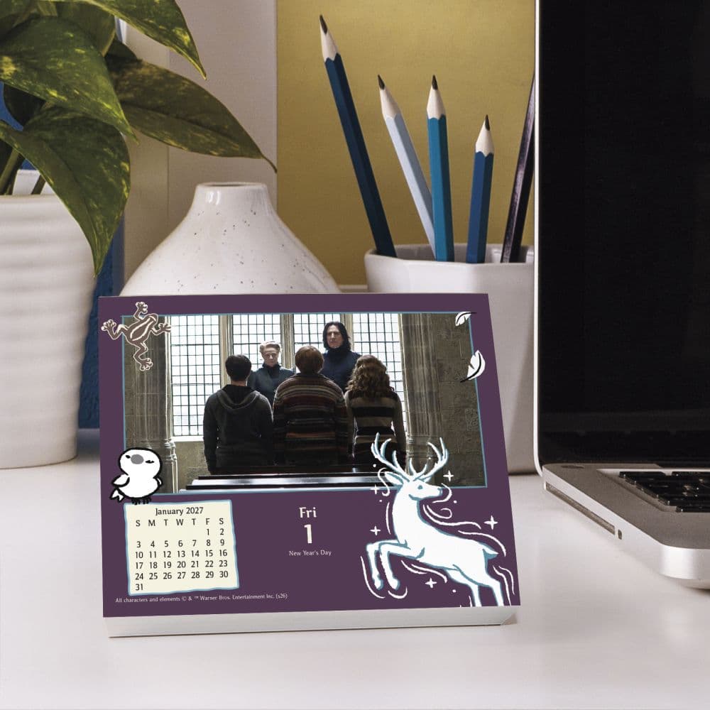 Harry Potter 2027 Desk Calendar Eighth Alternate Image