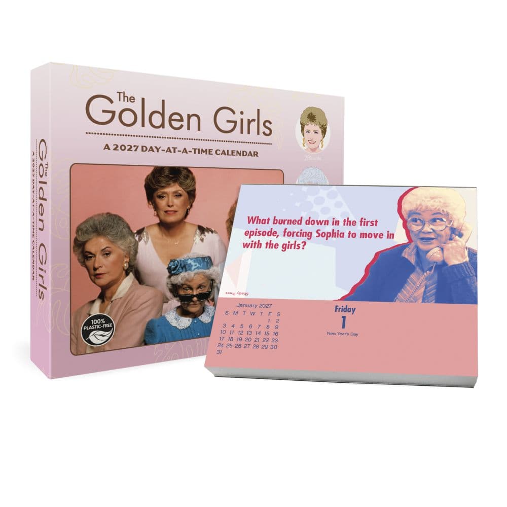 image Golden Girls 2027 Desk Calendar Main Product Image