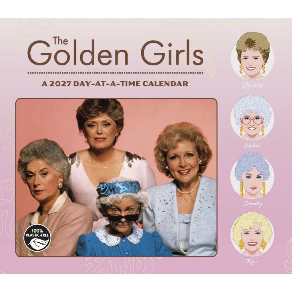 Golden Girls 2027 Desk Calendar Sixth Alternate Image