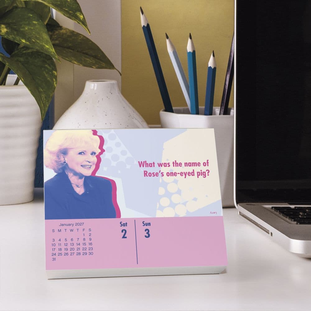 Golden Girls 2027 Desk Calendar Eighth Alternate Image