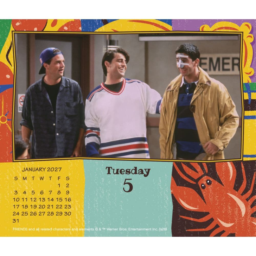 Friends 2027 Desk Calendar Third Alternate Image