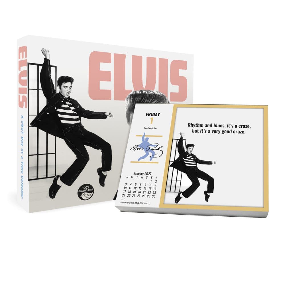 image Elvis 2027 Desk Calendar Main Product Image