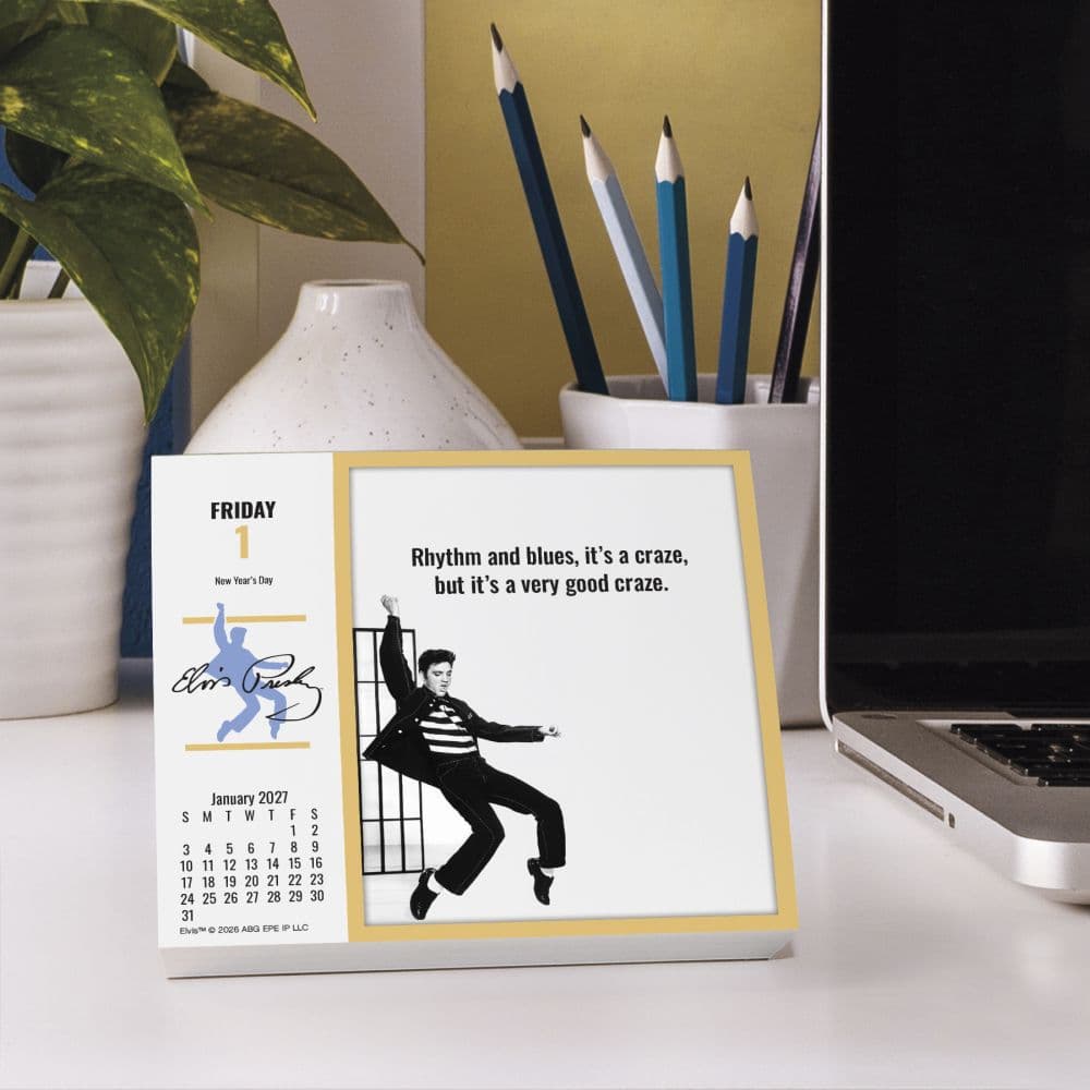 Elvis 2027 Desk Calendar Eighth Alternate Image