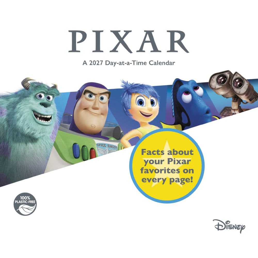 Disney Pixar 2027 Desk Calendar Sixth Alternate Image