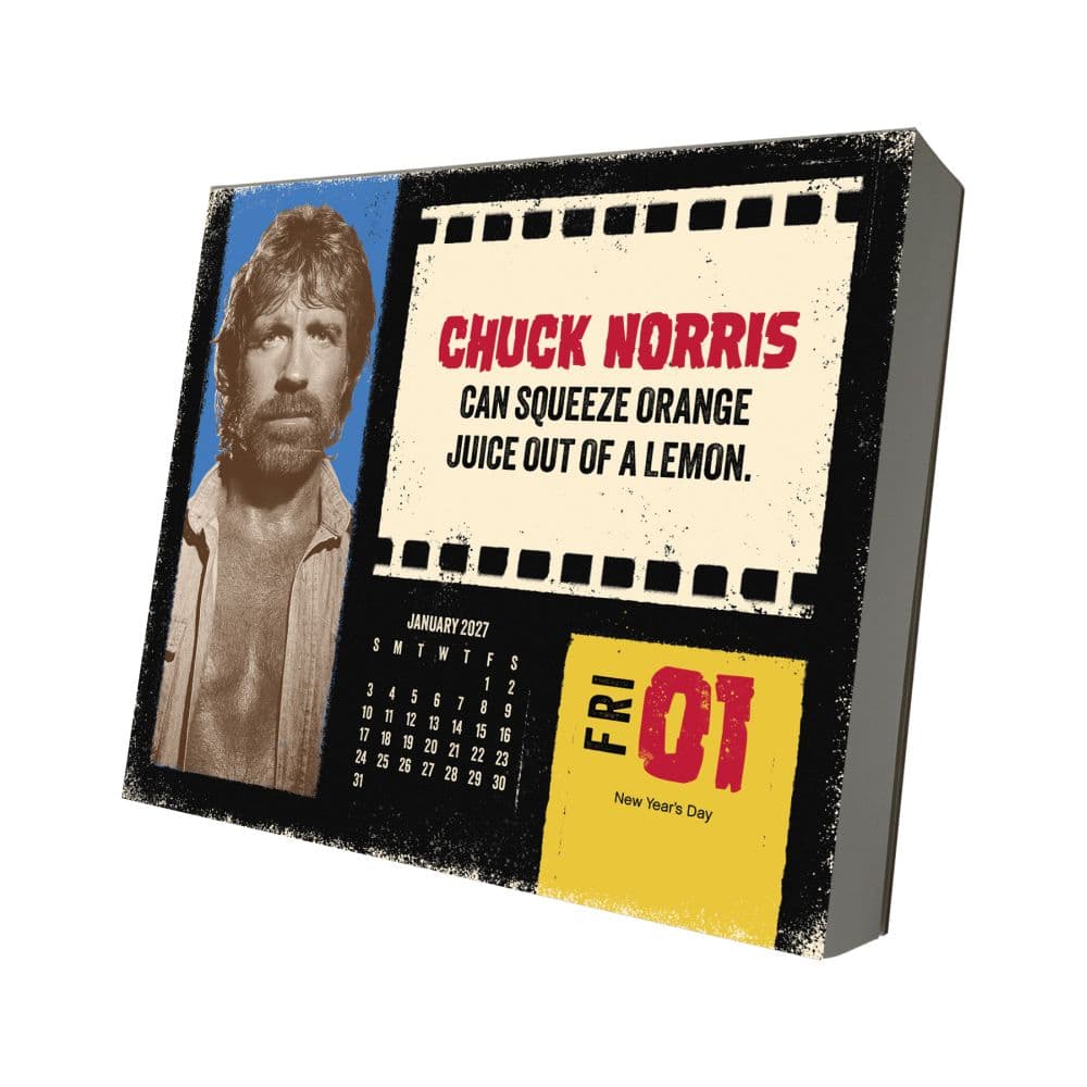 Chuck Norris 2027 Desk Calendar First Alternate Image