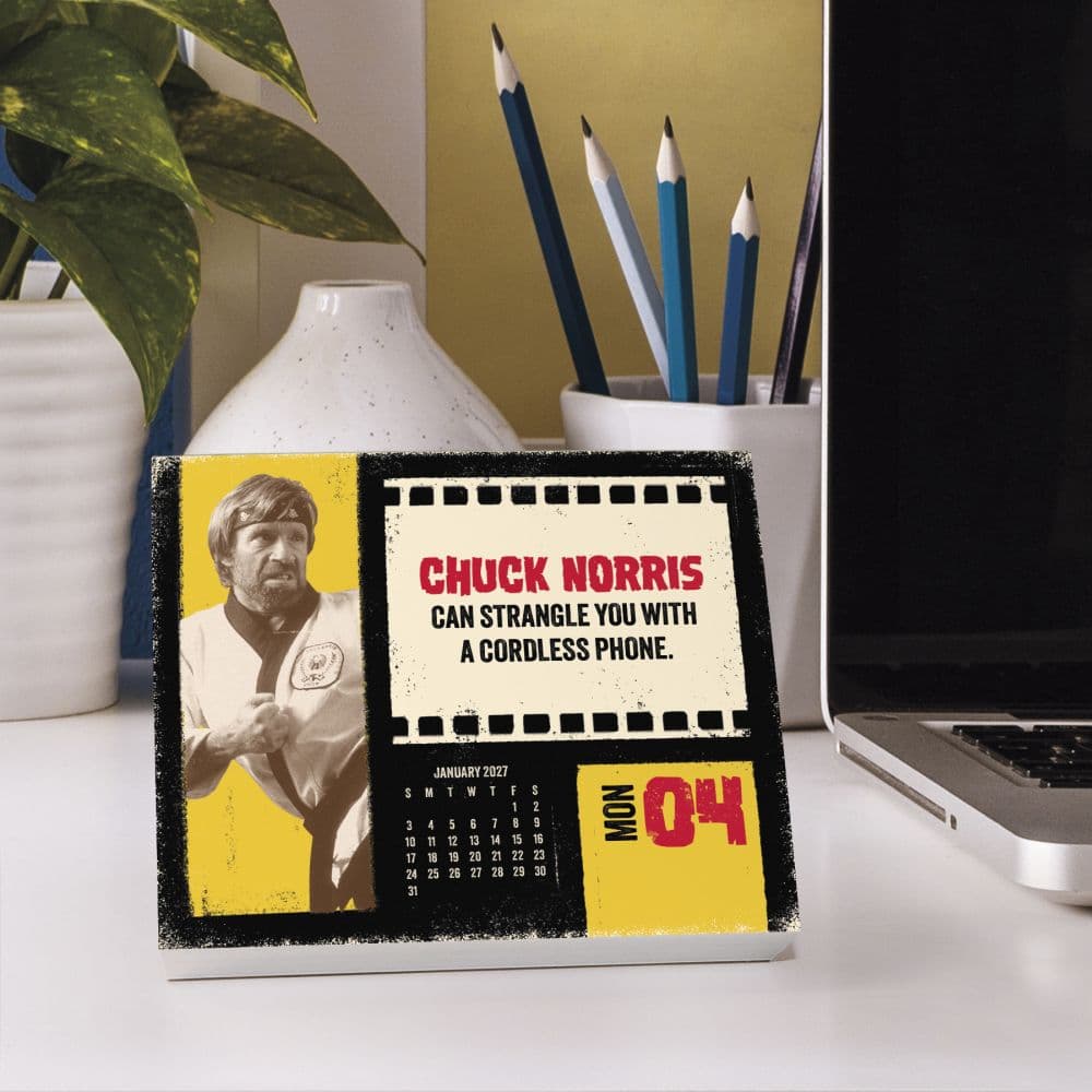 Chuck Norris 2027 Desk Calendar Eighth Alternate Image