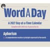 image Word a Day 2027 Desk Calendar Sixth Alternate Image
