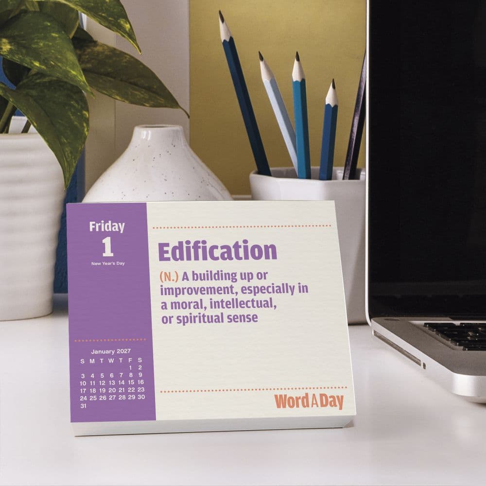 Word a Day 2027 Desk Calendar Eighth Alternate Image