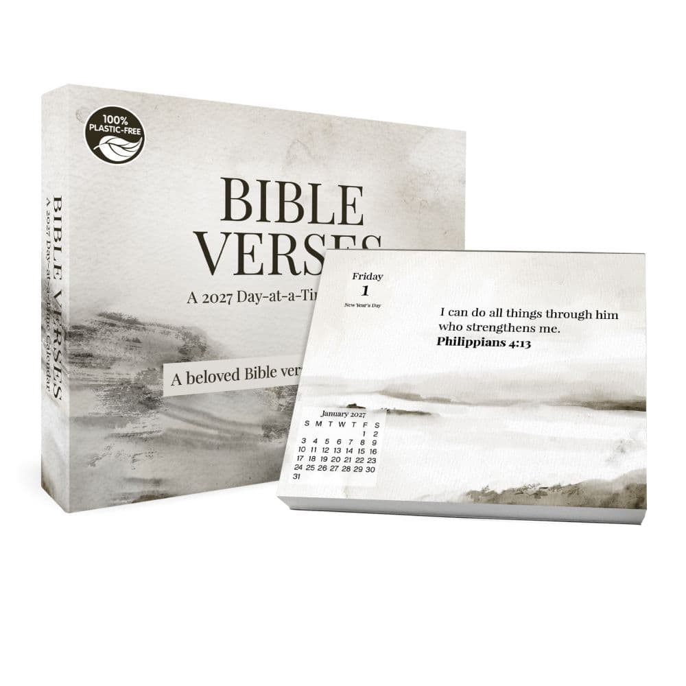 Bible Verses 2027 Desk Calendar Main Product Image