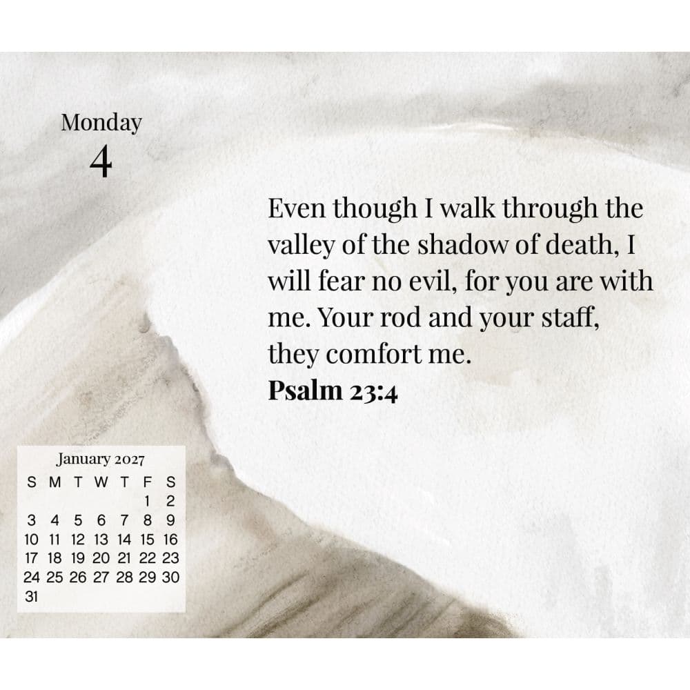 Bible Verses 2027 Desk Calendar Second Alternate Image