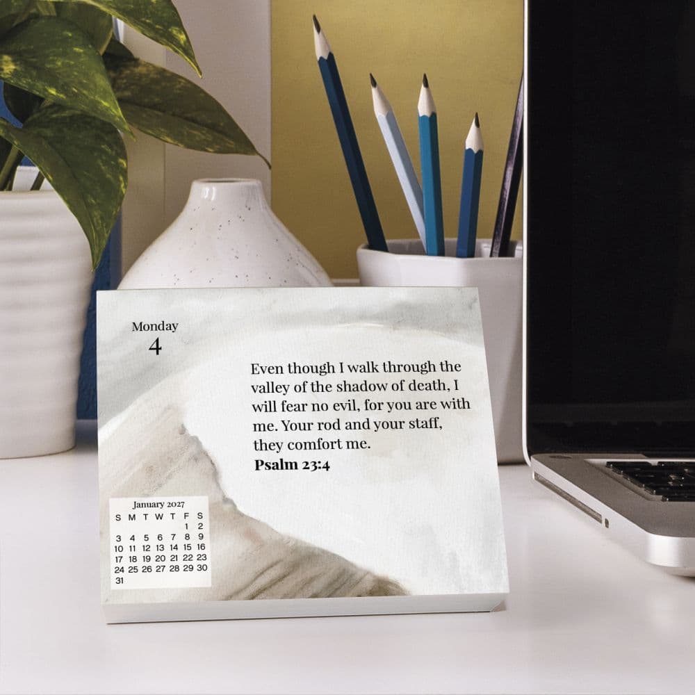 Bible Verses 2027 Desk Calendar Eighth Alternate Image