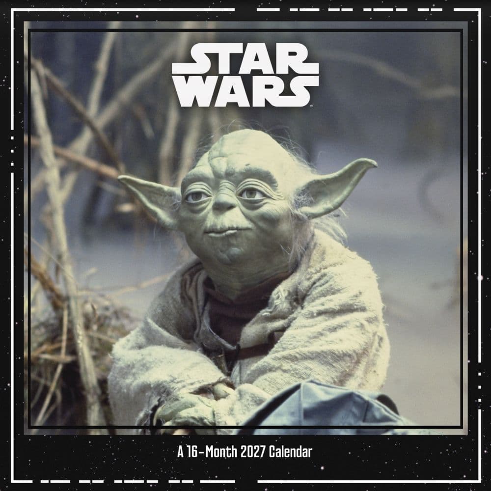 Star Wars 2027 Mini Wall Calendar Main Product Image