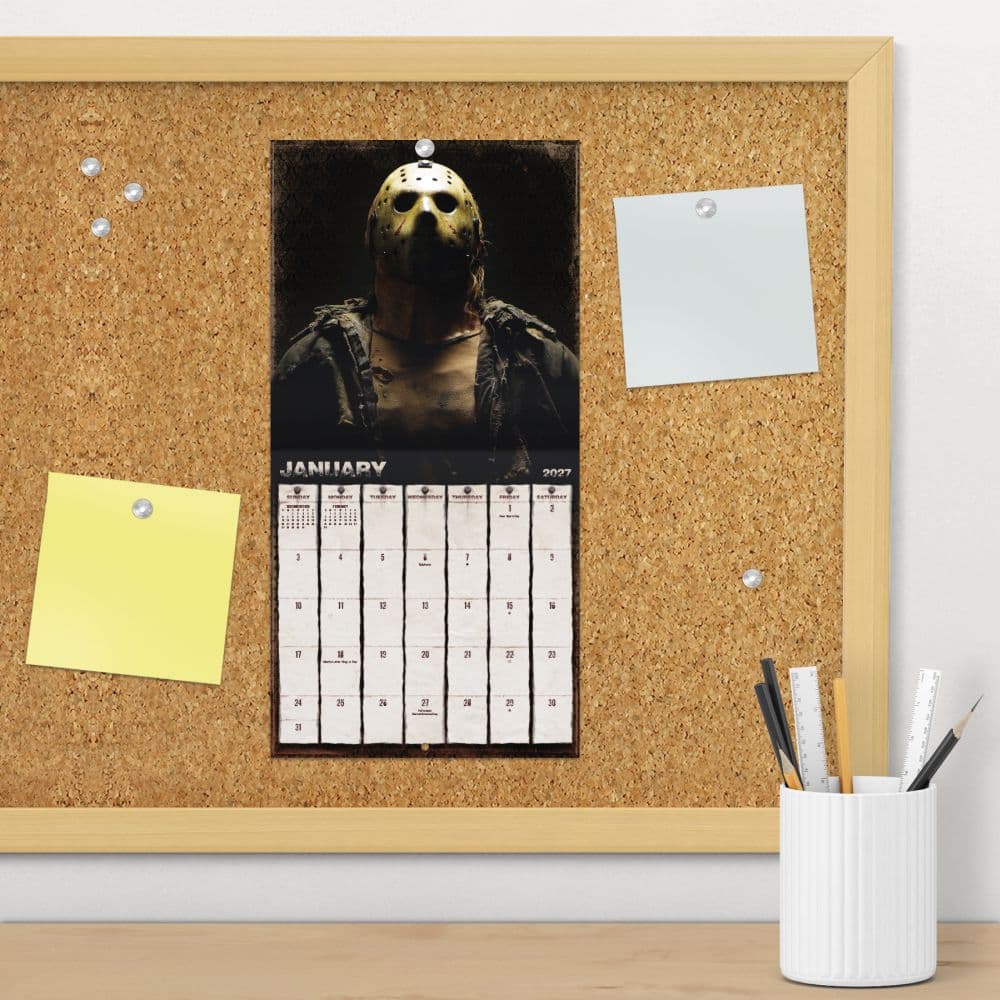 Horror Collection 2027 Mini Wall Calendar Fourth Alternate Image