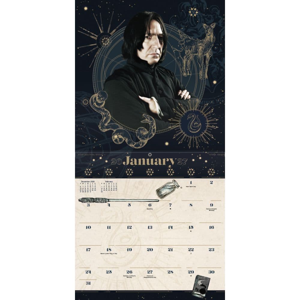 Harry Potter 2027 Mini Wall Calendar First Alternate Image