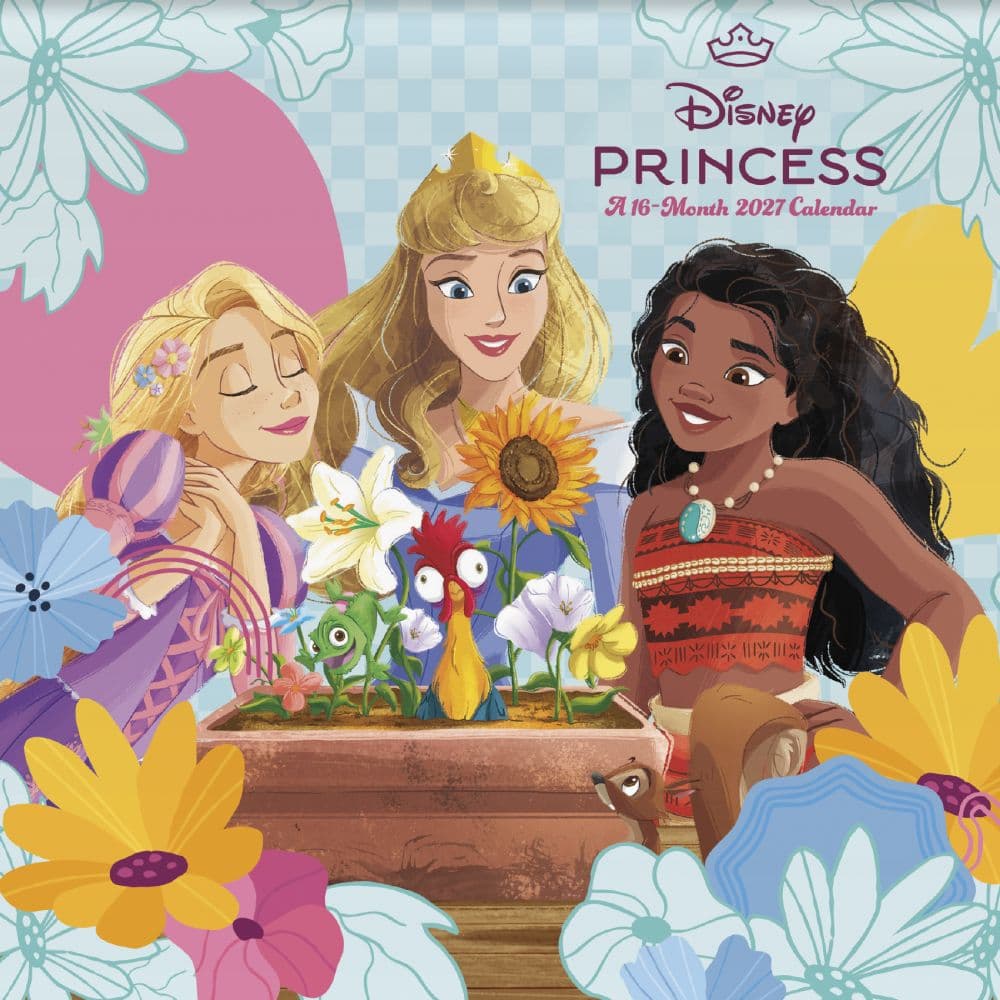 Disney Princess 2027 Mini Wall Calendar Main Product Image