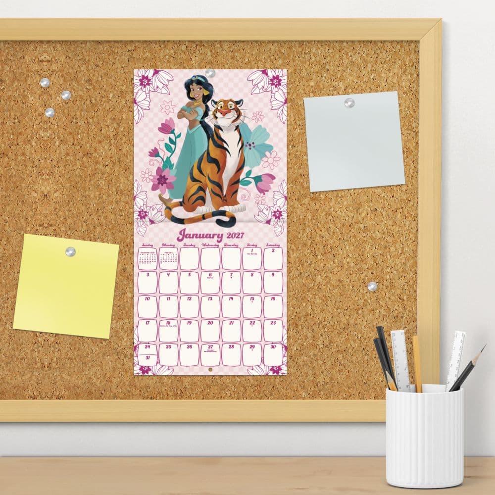 Disney Princess 2027 Mini Wall Calendar Fourth Alternate Image