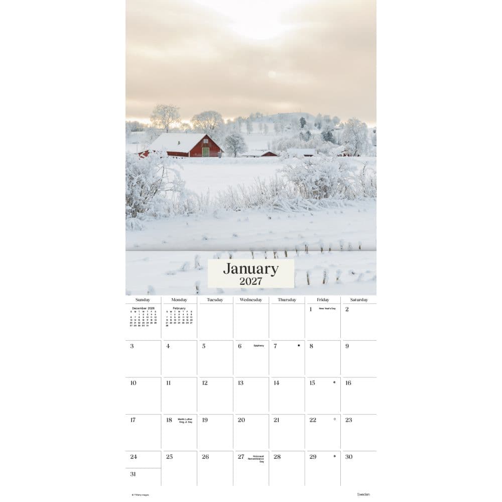 Seasons 2027 Mini Wall Calendar First Alternate Image