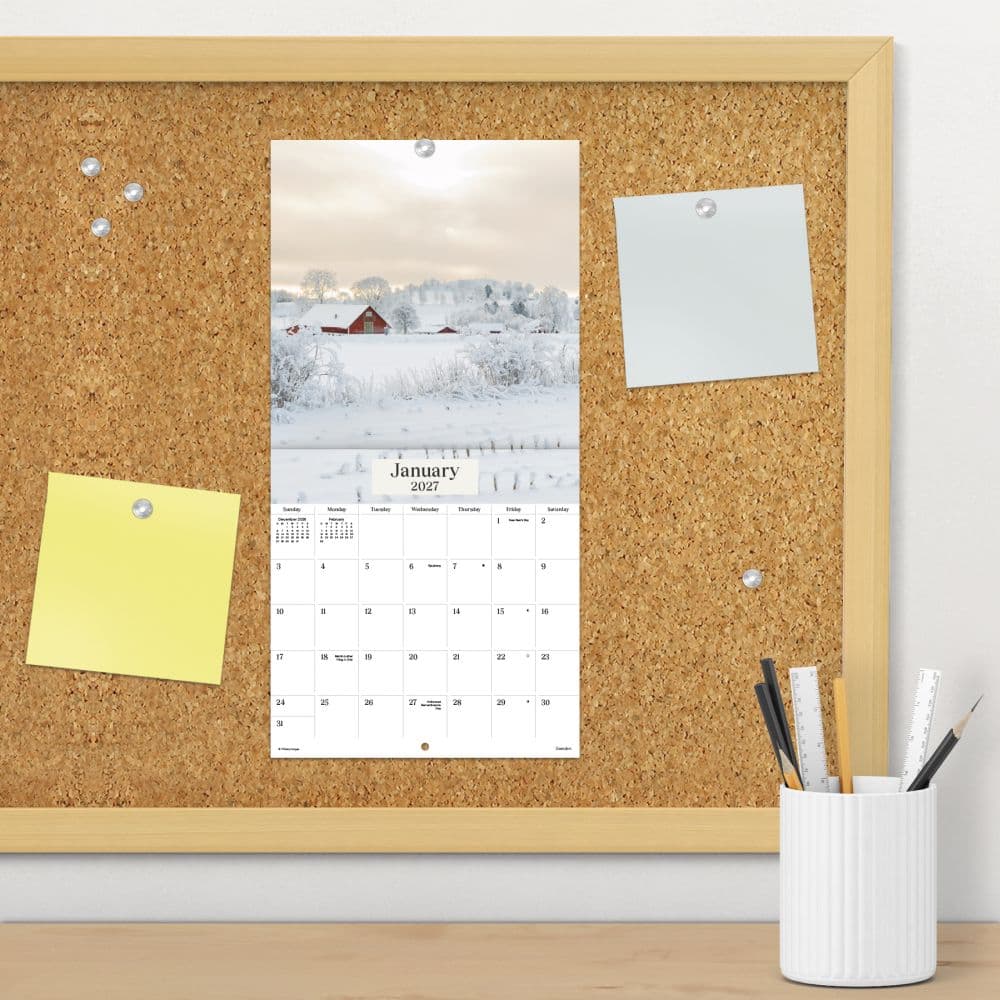 Seasons 2027 Mini Wall Calendar Fourth Alternate Image