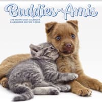 image Buddies -Bilingual French- 2027 Mini Wall Calendar Main Product Image