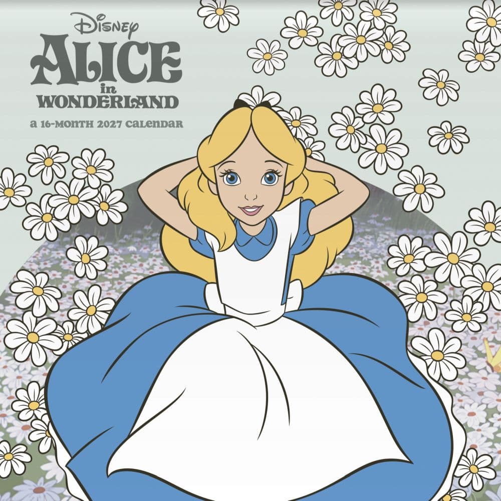 Alice in Wonderland 2027 Wall Calendar Main Product Image