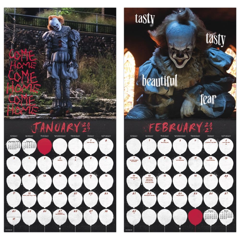 IT 2027 Wall Calendar Fifth Alternate Image