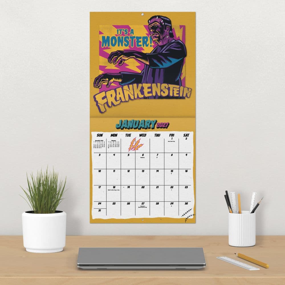 Universal Monsters 2027 Wall Calendar Fourth Alternate Image