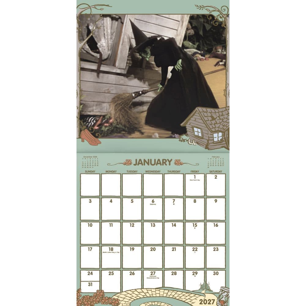 The Wizard of Oz 2027 Wall Calendar First Alternate Image