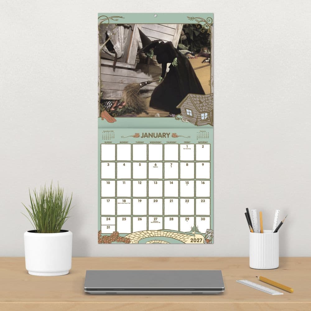 The Wizard of Oz 2027 Wall Calendar Fourth Alternate Image