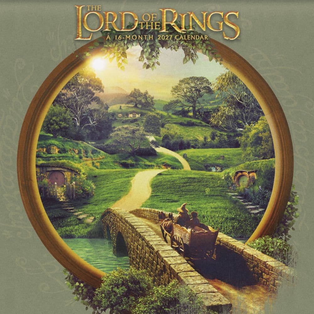 The Lord of the Rings 2027 Wall Calendar Main Product Image