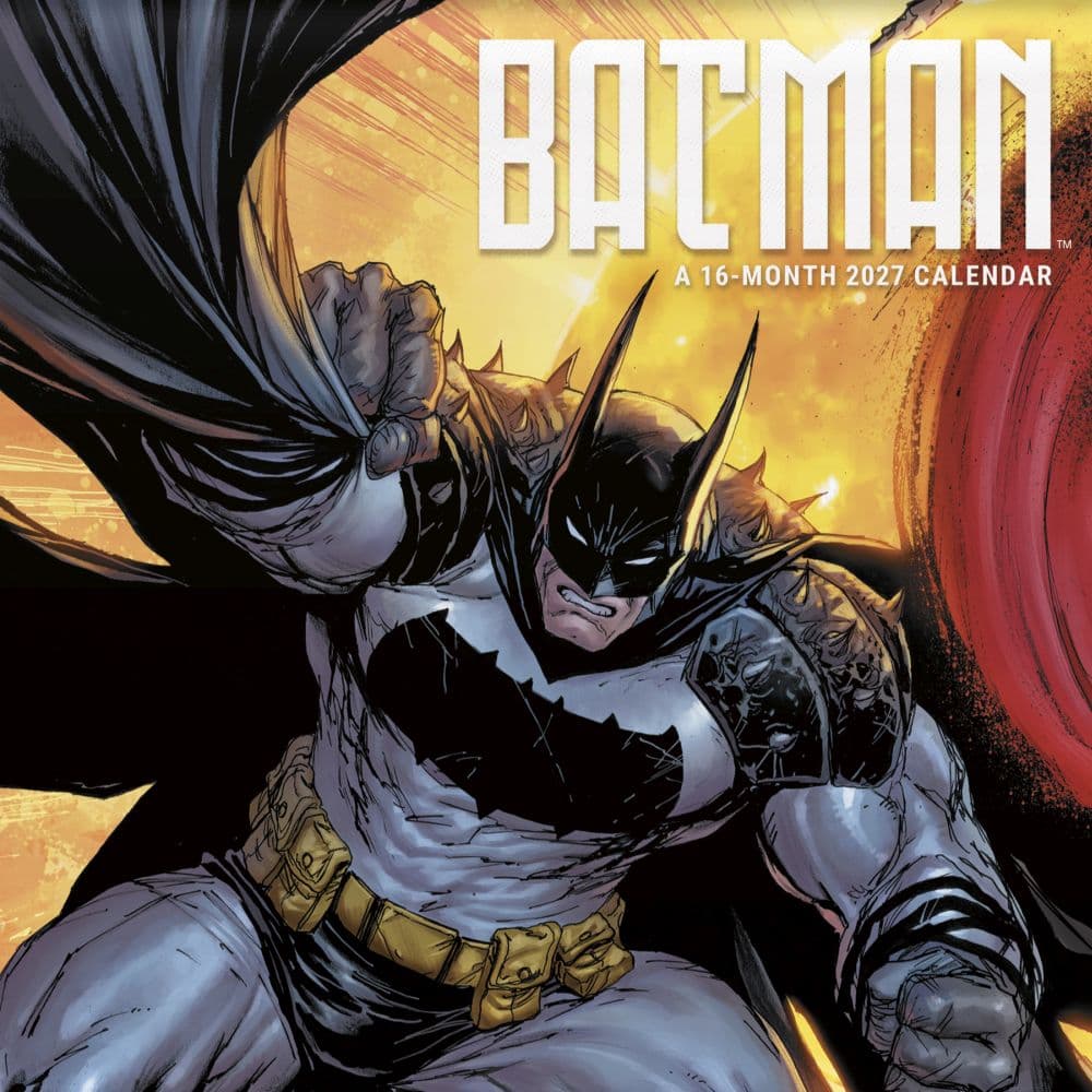 image The Batman Comic 2027 Wall Calendar Main Product Image