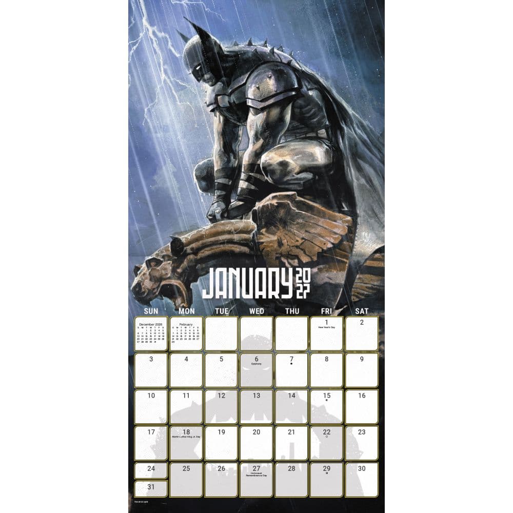 The Batman Comic 2027 Wall Calendar First Alternate Image