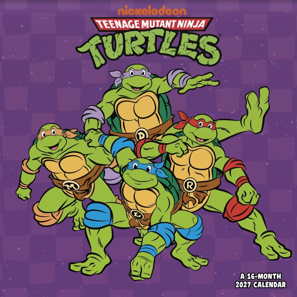 Teenage Mutant Ninja Turtles 2027 Wall Calendar Main Product Image