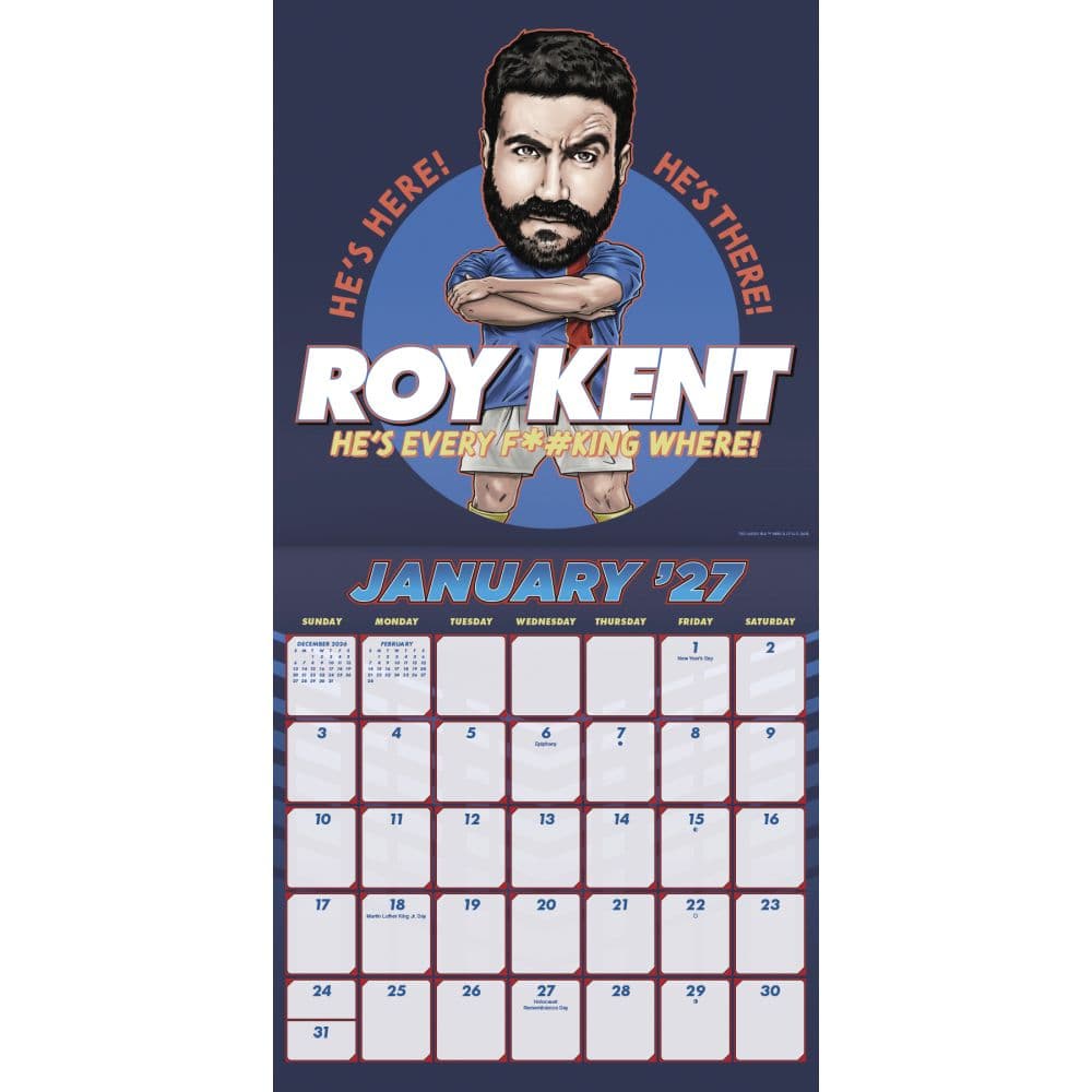 Ted Lasso 2027 Wall Calendar First Alternate Image