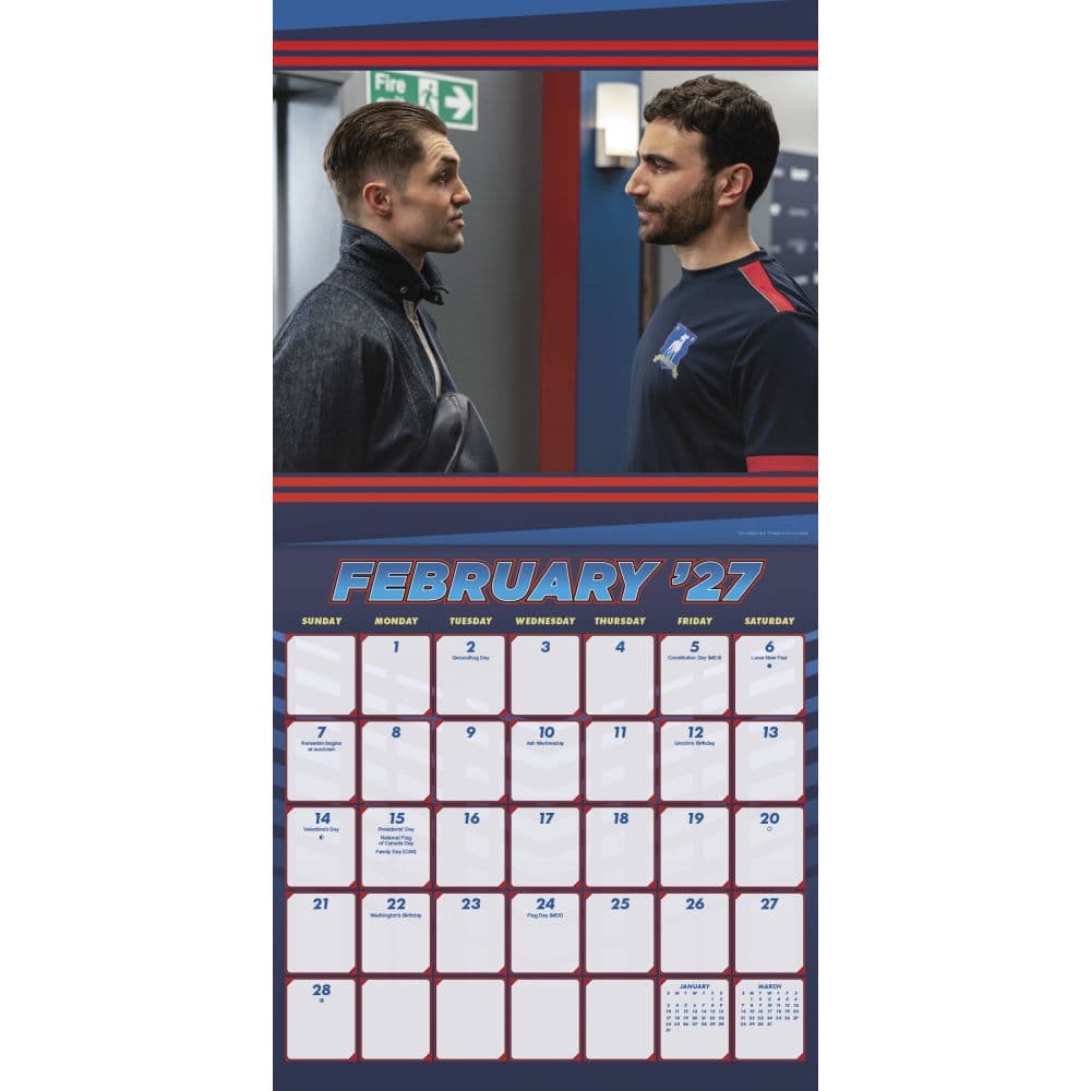 Ted Lasso 2027 Wall Calendar Second Alternate Image